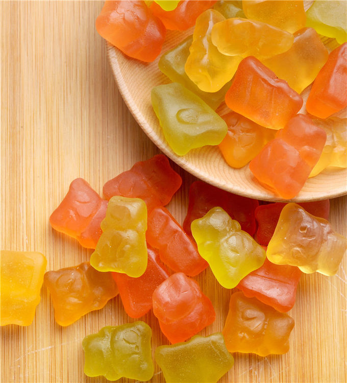 Vitaminas gomosas del oso del sabor multi, vitamina C Gummies del vegano para Aldults